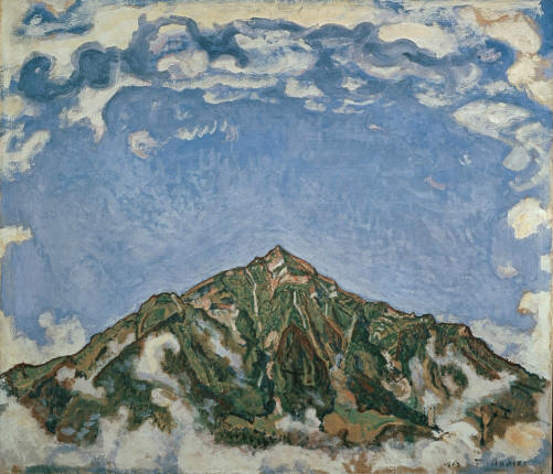 Ferdinand Hodler Montagne Heisstrich, 1910, 91×80 cm : Descriptif de  l'œuvre | Artchive