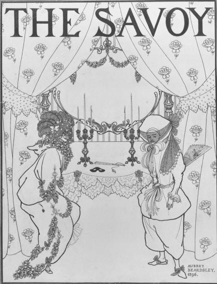 Обри Бердслей - Журнал "Савой" (обложка), 1896, 28×37 см: Описание  произведения | Артхив