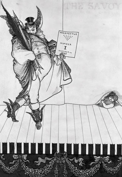 Обри Бердслей - Джон Булл, «Савой» (обложка), 1895, 17×24 см: Описание  произведения | Артхив