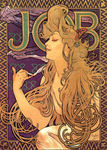 Файл:Alphonse Mucha - Job Cigarettes 1.jpg — Википедия