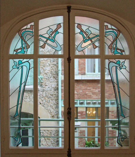 Window facing the courtyard