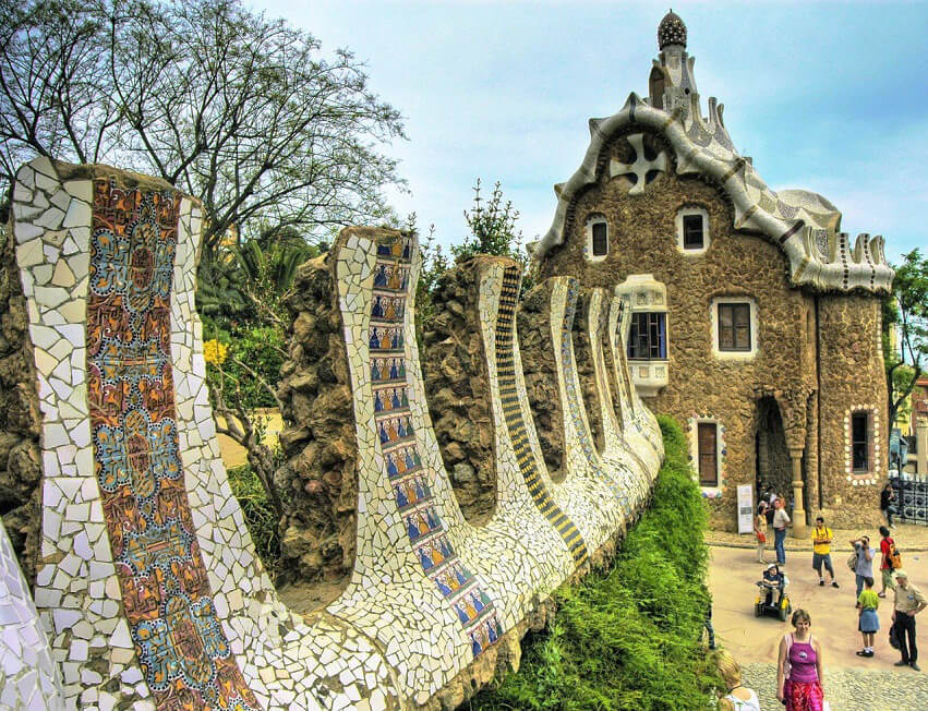 Парк Гуэля, Барселона: фото, описание, как добраться, архитектор