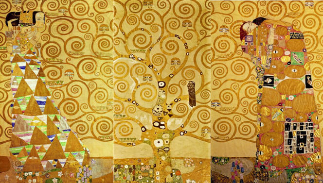 Картина "Древо жизни", Густав Климт - описание
